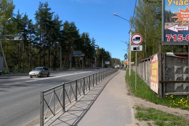 Грузовики на Выборгском шоссе сфотографируют на штраф