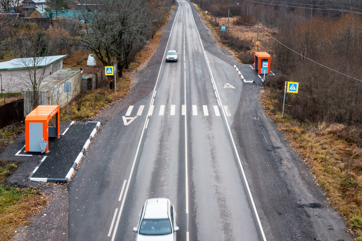 Дорога на Кириши обновилась благодаря национальному проекту